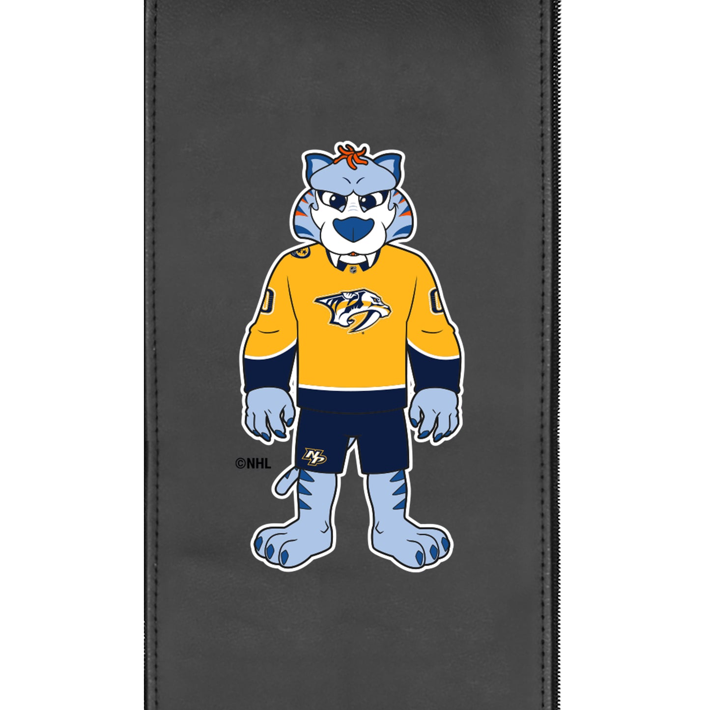 Curve Task Chair with Nashville Predators Gnash Mascot Logo