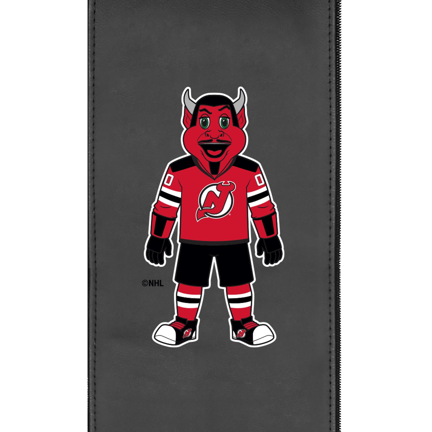 Rocker Recliner with New Jersey Devils Mascot Logo