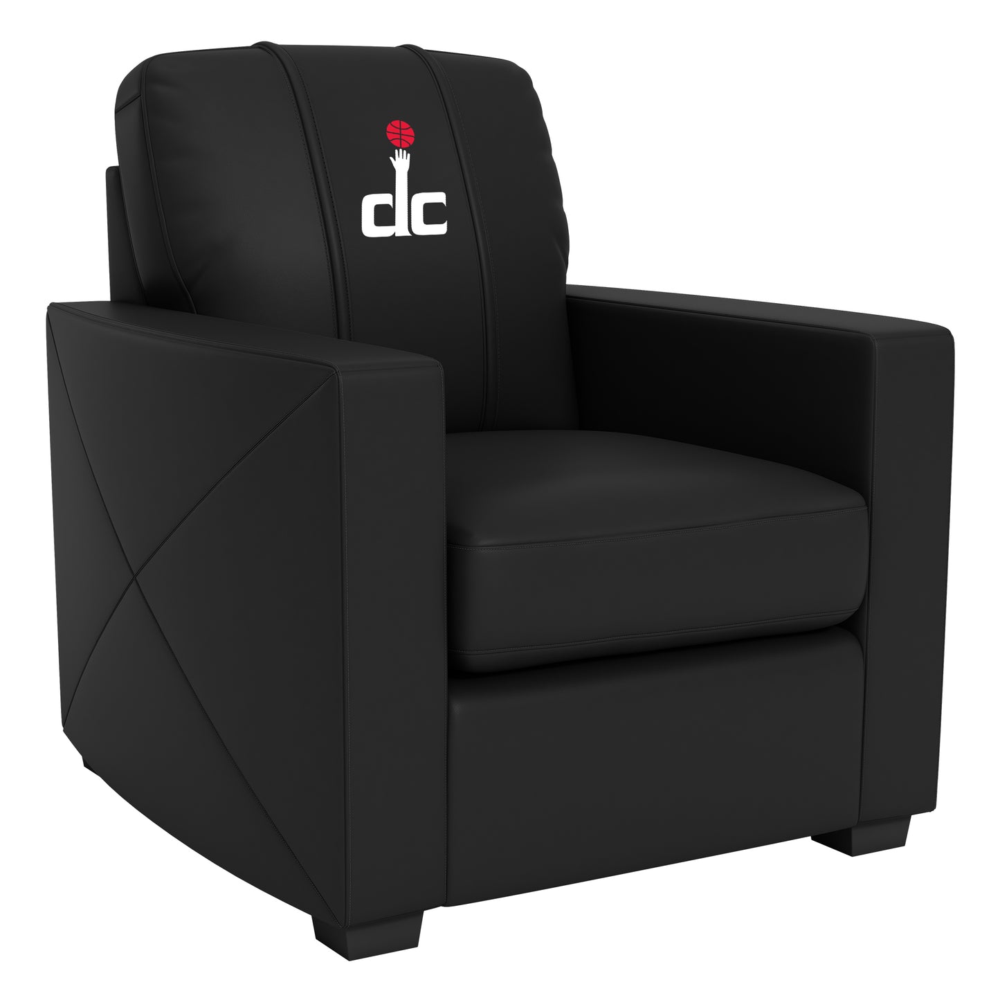 Silver Club Chair with Washington Wizards Secondary