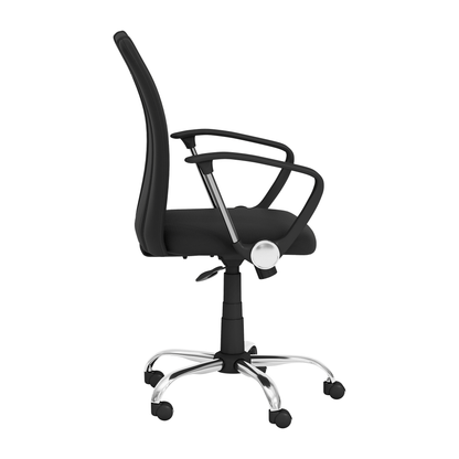 Curve Task Chair with Toronto Raptors Primary 2019 Champions Logo
