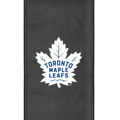 Silver Sofa with Toronto Maple Leafs Logo