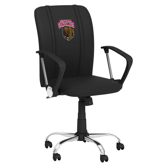 Curve Task Chair with Montana Grizzlies Logo