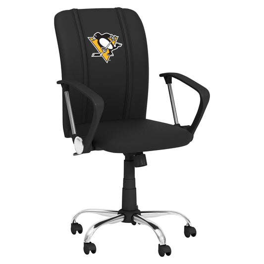 Curve Task Chair with Pittsburgh Penguins Logo