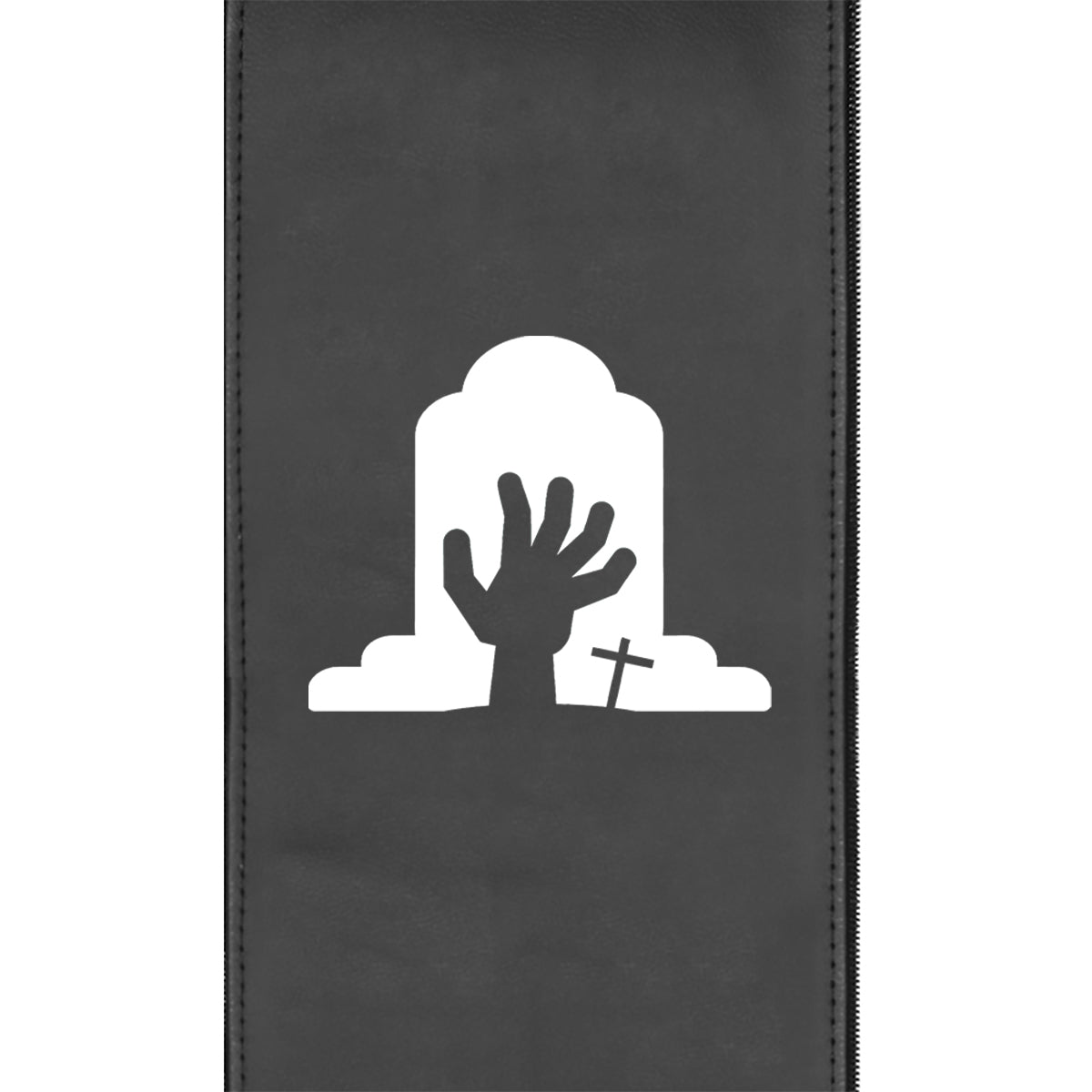 Xpression Pro Gaming Chair with Ghoulish Rising Hand Halloween Logo