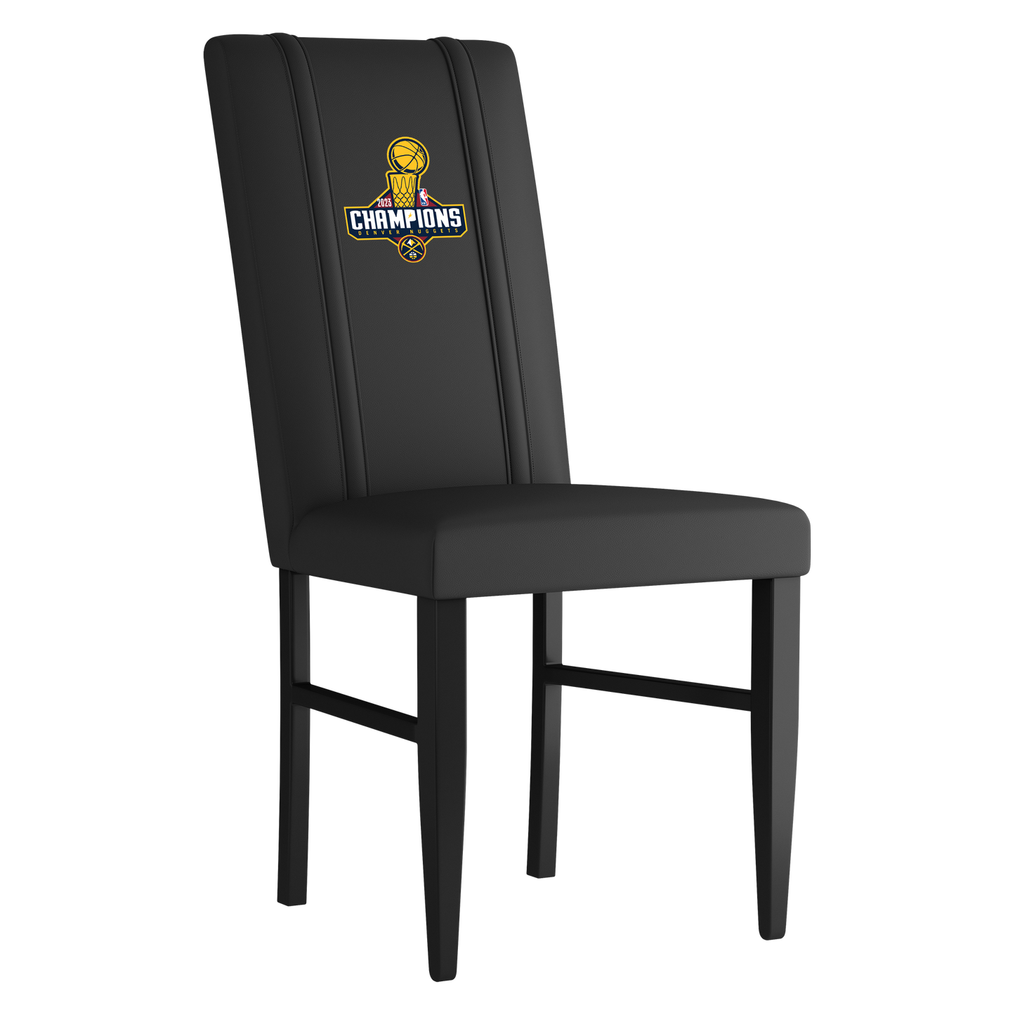 Side Chair 2000 with Denver Nuggets 2023 Championship Logo Set of 2