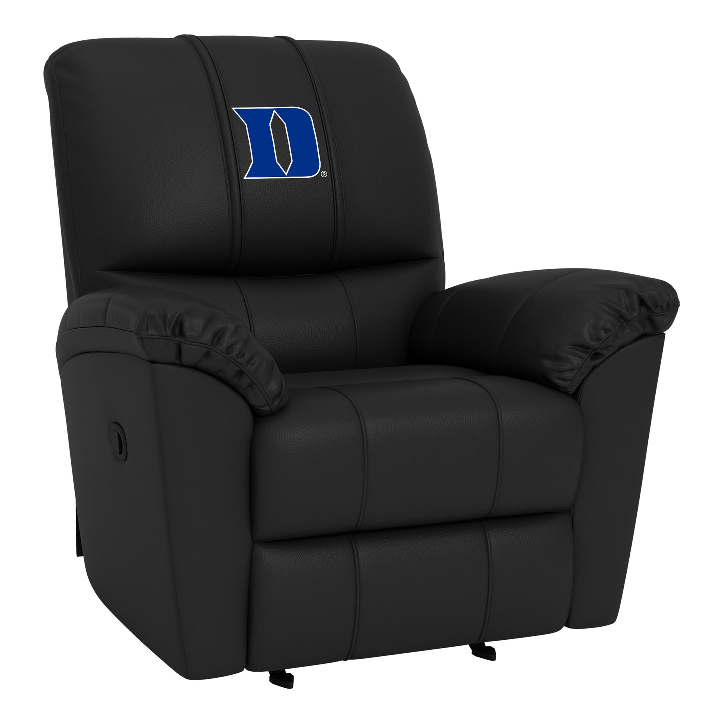 Rocker Recliner with Duke University Iron D Primary Logo