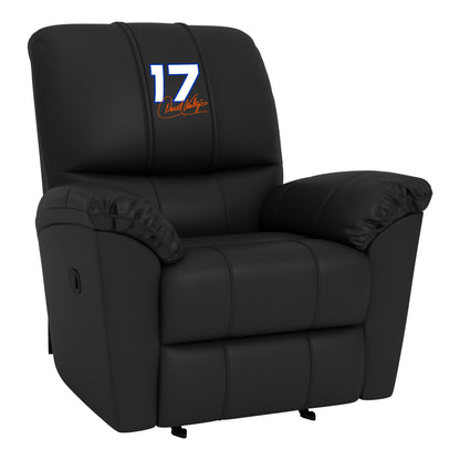 Rocker Recliner with Darrell Waltrip #17 Signature Logo