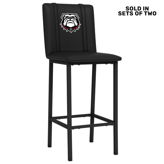 Bar Stool 500 with Georgia Bulldogs Alternate Logo Set of 2