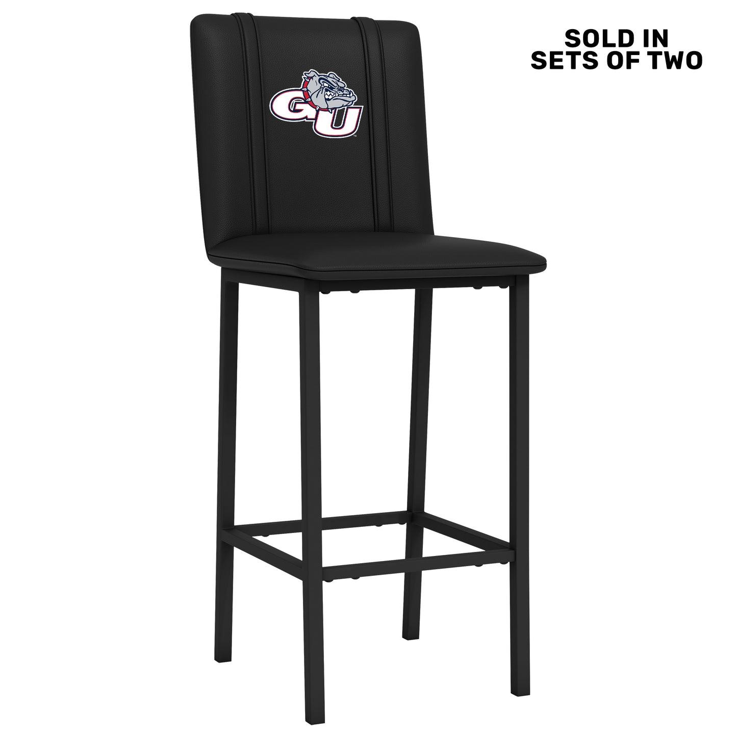 Bar Stool 500 with Gonzaga Bulldogs Logo Set of 2