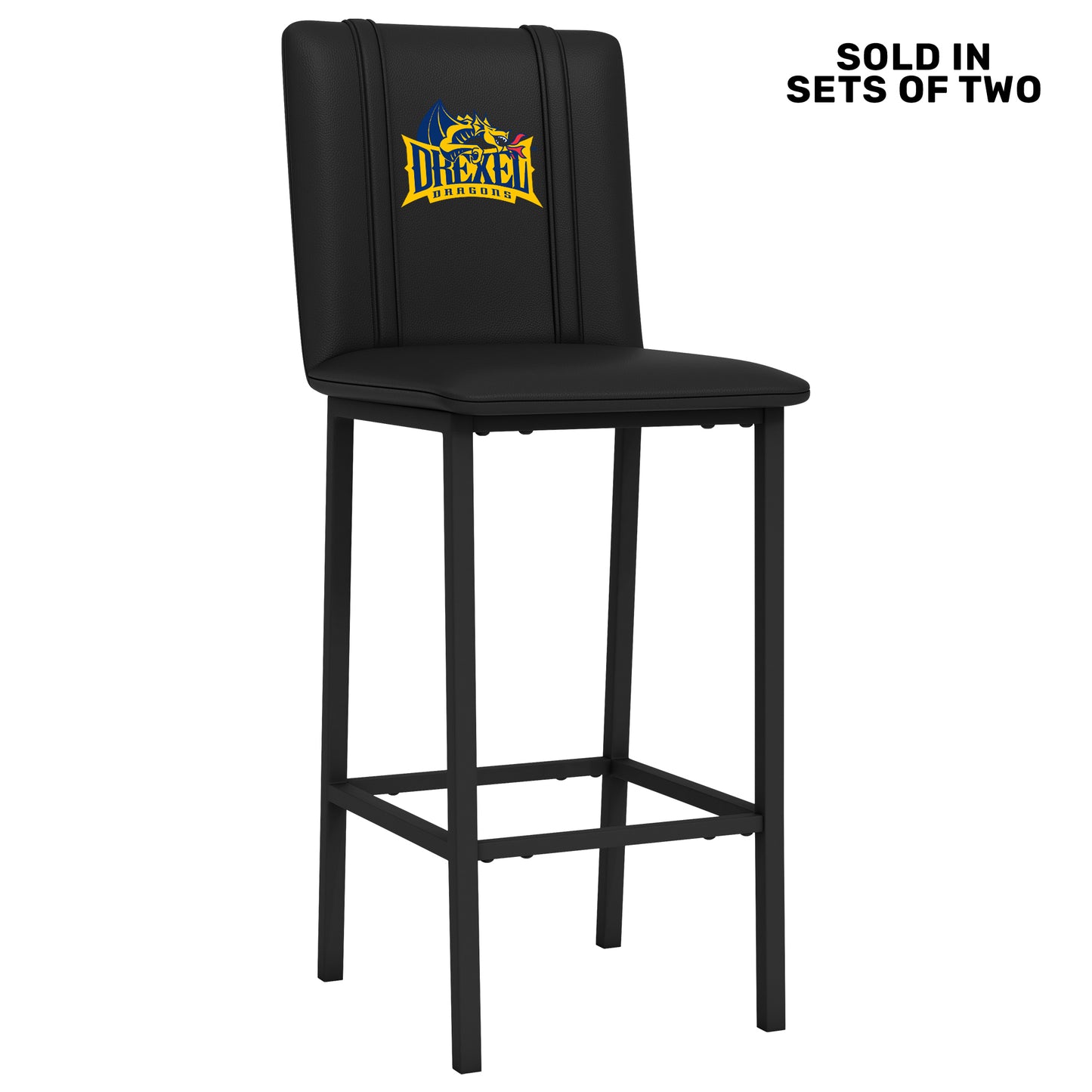 Bar Stool 500 with Drexel University Primary Logo Set of 2