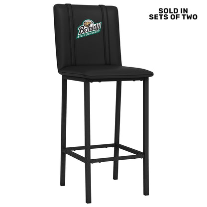 Bar Stool 500 with Bemidji State University Secondary Logo Set of 2