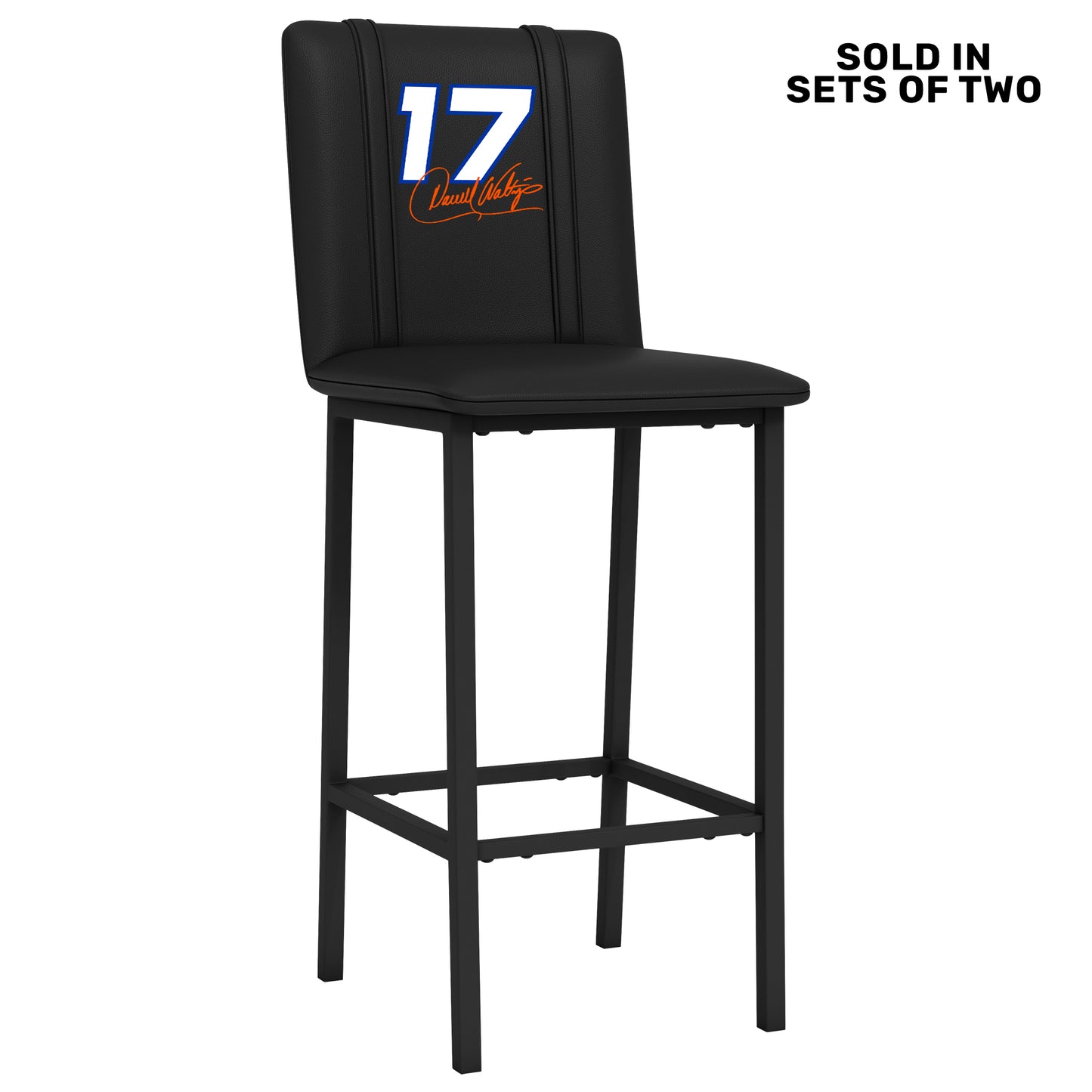 Bar Stool 500 with Darrell Waltrip #17 Signature Logo Set of 2