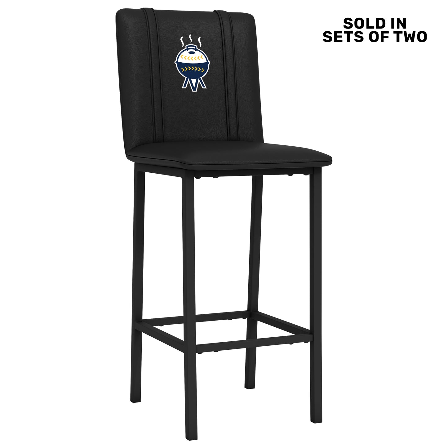 Bar Stool 500 with Milwaukee Brewers City Connect Secondary Logo Set of 2