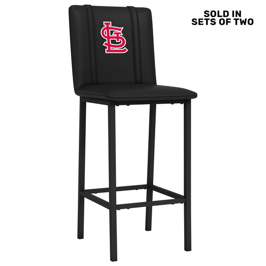 Bar Stool 500 with St Louis Cardinals Secondary Set of 2
