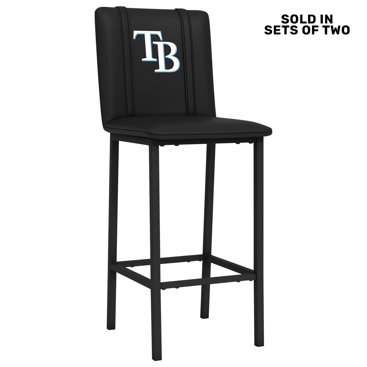 Bar Stool 500 with Tampa Bay Rays Secondary Set of 2