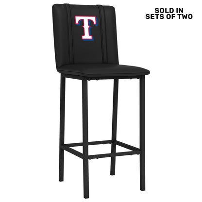 Bar Stool 500 with Texas Rangers Secondary Set of 2