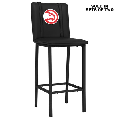 Bar Stool 500 with Atlanta Hawks Logo Set of 2