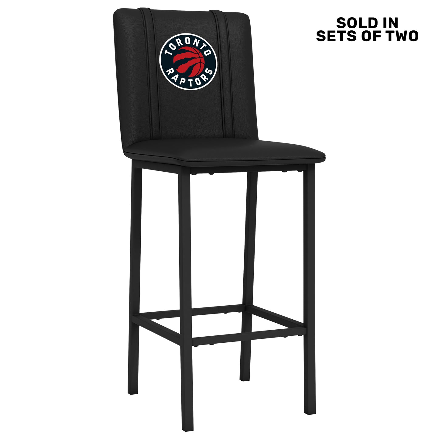 Bar Stool 500 with Toronto Raptors Global Logo Set of 2