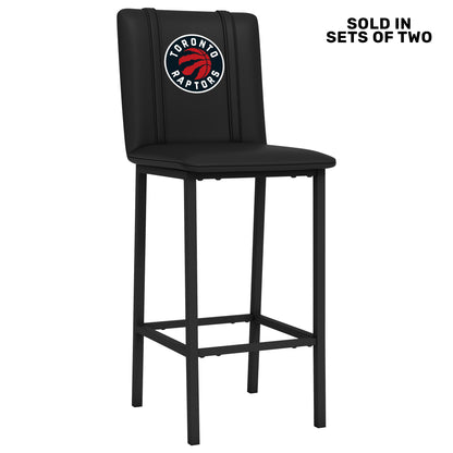 Bar Stool 500 with Toronto Raptors Global Logo Set of 2
