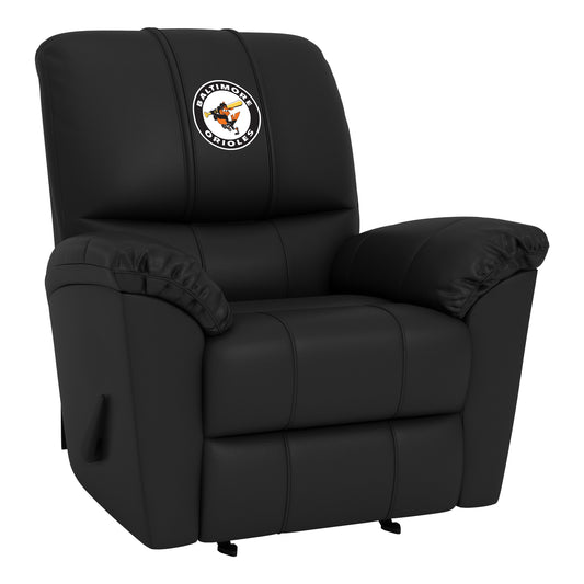 Freedom Rocker Recliner with Baltimore Orioles Cooperstown Secondary