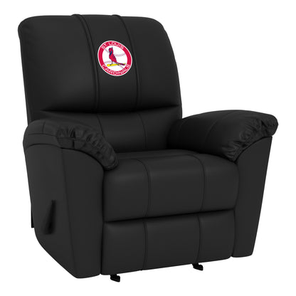 Freedom Rocker Recliner with St Louis Cardinals Cooperstown Secondary