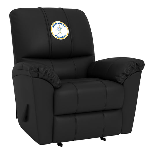 Freedom Rocker Recliner with Milwaukee Brewers Cooperstown Primary