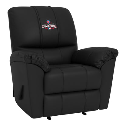 Freedom Rocker Recliner with 2016 Chicago Cubs World Series Logo