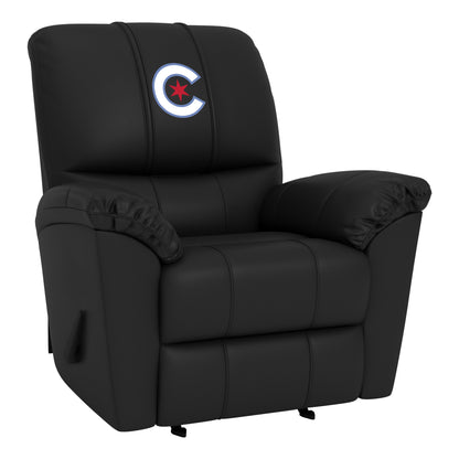 Freedom Rocker Recliner with Chicago Cubs City Connect Primary Logo