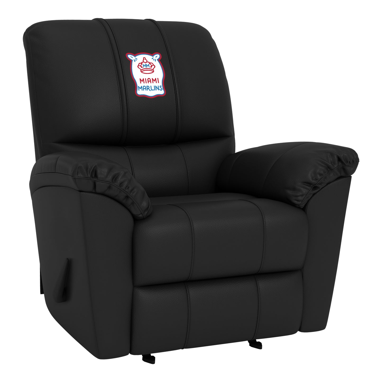 Freedom Rocker Recliner with Miami Marlins City Connect Secondary Logo