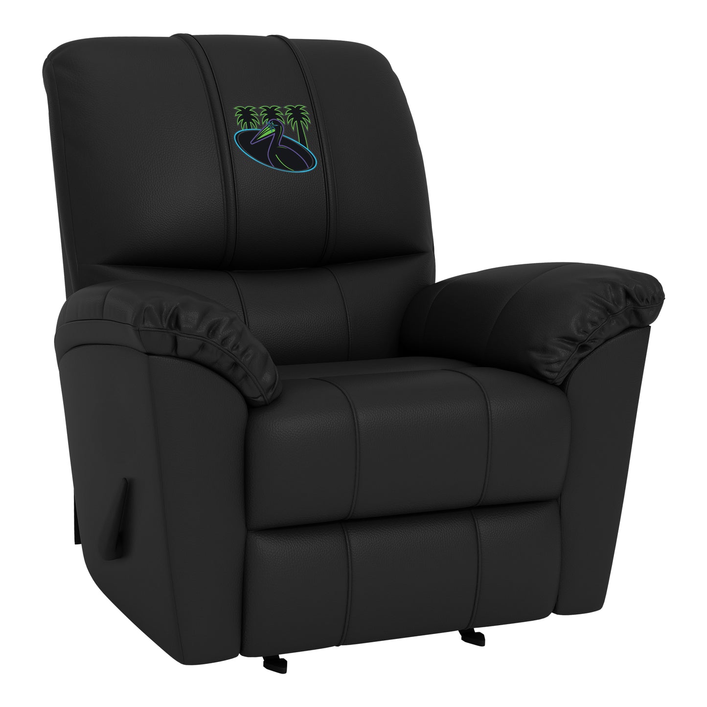 Freedom Rocker Recliner with Tampa Bay Rays City Connect Pelican Logo