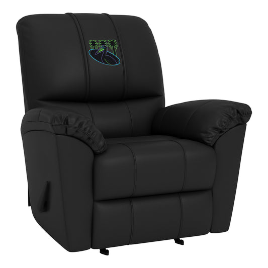 Freedom Rocker Recliner with Tampa Bay Rays City Connect Pelican Logo