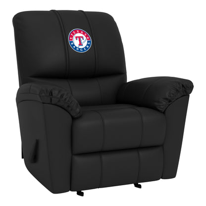 Freedom Rocker Recliner with Texas Rangers Logo