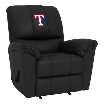 Freedom Rocker Recliner with Texas Rangers Secondary