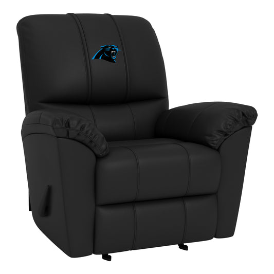 Freedom Rocker Recliner with Carolina Panthers Primary Logo