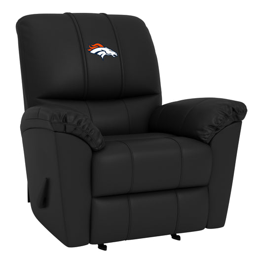 Freedom Rocker Recliner with Denver Broncos Primary Logo