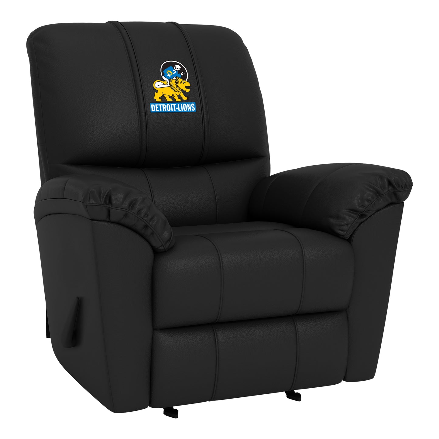 Freedom Rocker Recliner with Detroit Lions Classic Logo