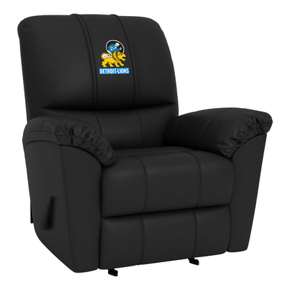 Freedom Rocker Recliner with Detroit Lions Classic Logo