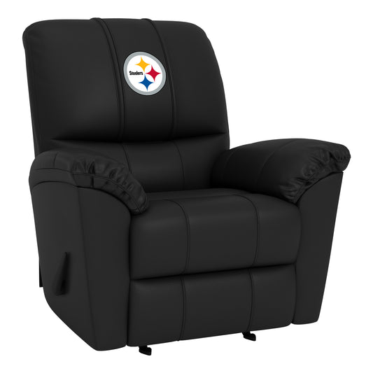 Freedom Rocker Recliner with Pittsburgh Steelers Primary Logo