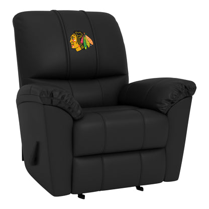 Freedom Rocker Recliner with Chicago Blackhawks Logo