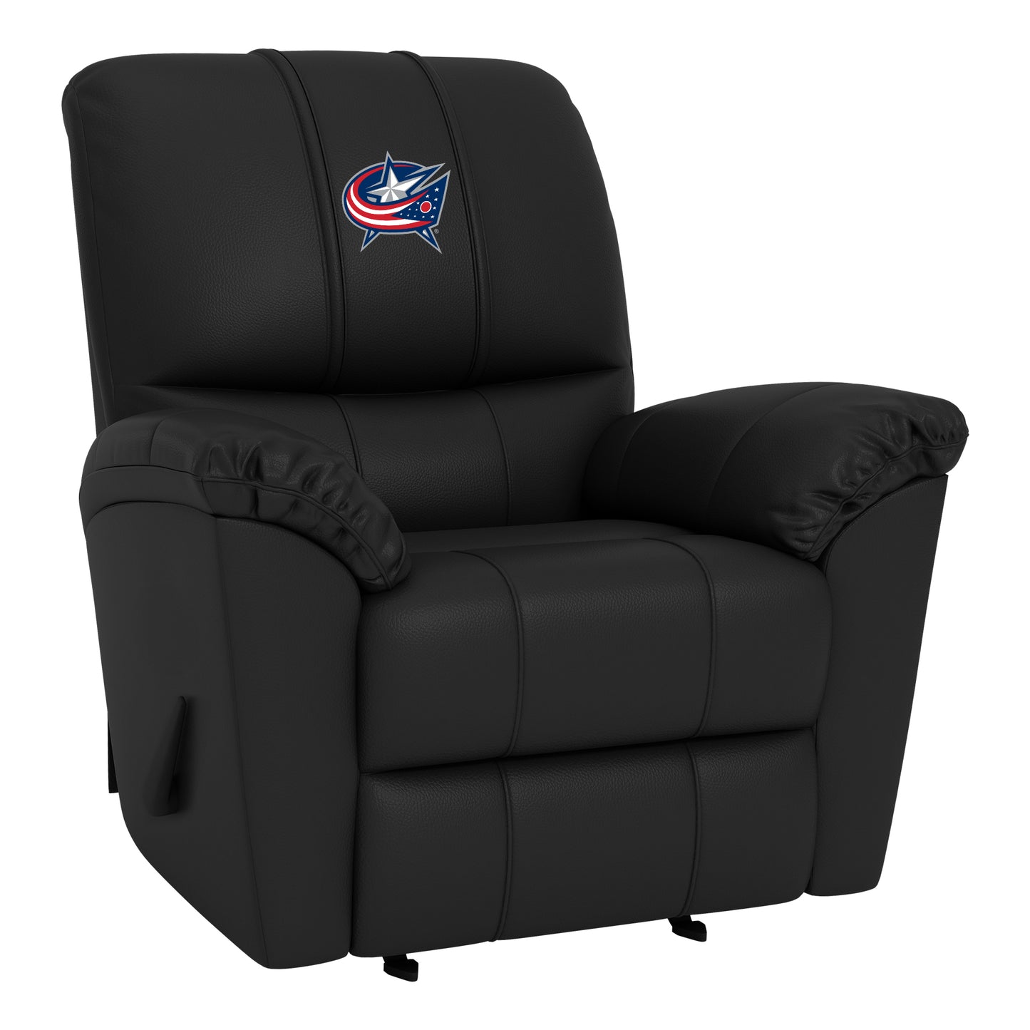 Freedom Rocker Recliner with Columbus Blue Jackets Logo