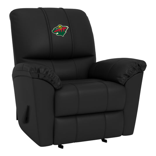 Freedom Rocker Recliner with Minnesota Wild Logo