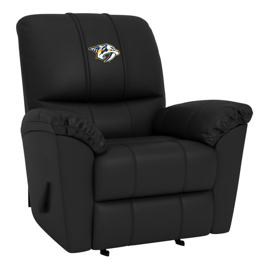 Freedom Rocker Recliner with Nashville Predators Logo
