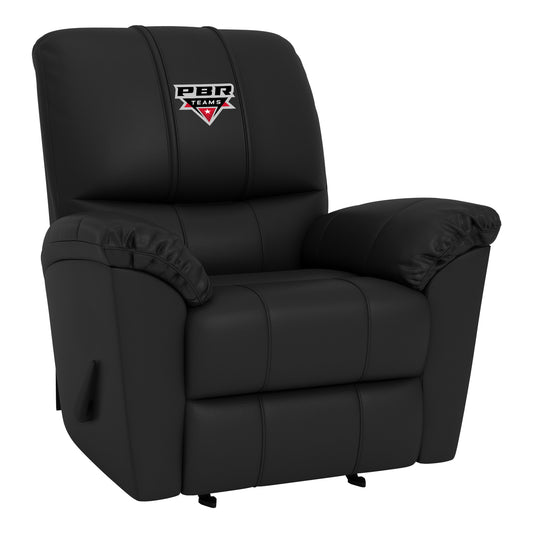 Freedom Rocker Recliner with Professional Bull Riders Teams Logo