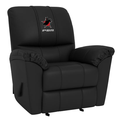 Freedom Rocker Recliner with Professional Bull Riders Star Logo