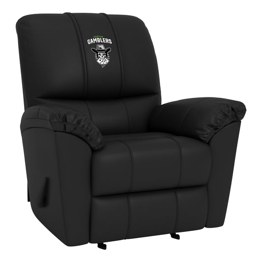 Freedom Rocker Recliner with Austin Gamblers Primary Logo