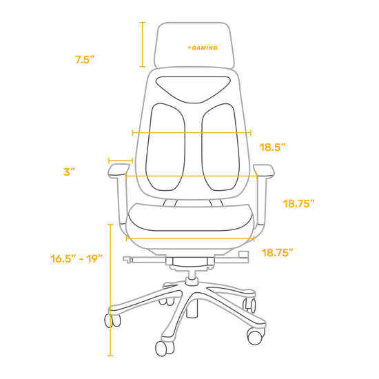 Phantom Gaming Chair – Zipchair Phantom Gaming Chair – Zipchair