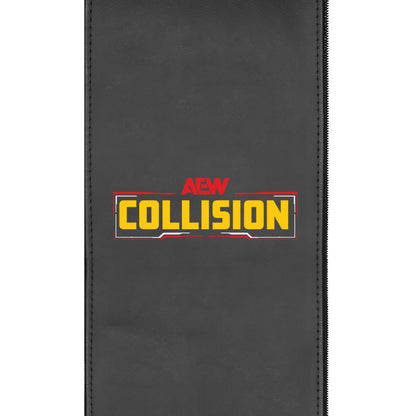 Side Chair 2000 with  All Elite Wrestling Collision Color Logo Set of 2