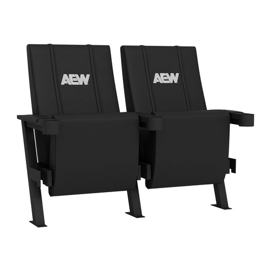 SuiteMax 3.5 VIP Seats with All Elite Wrestling Primary White Logo