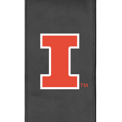 Dyno Stationary Sofa with Illinois Fighting Illini Block I Logo