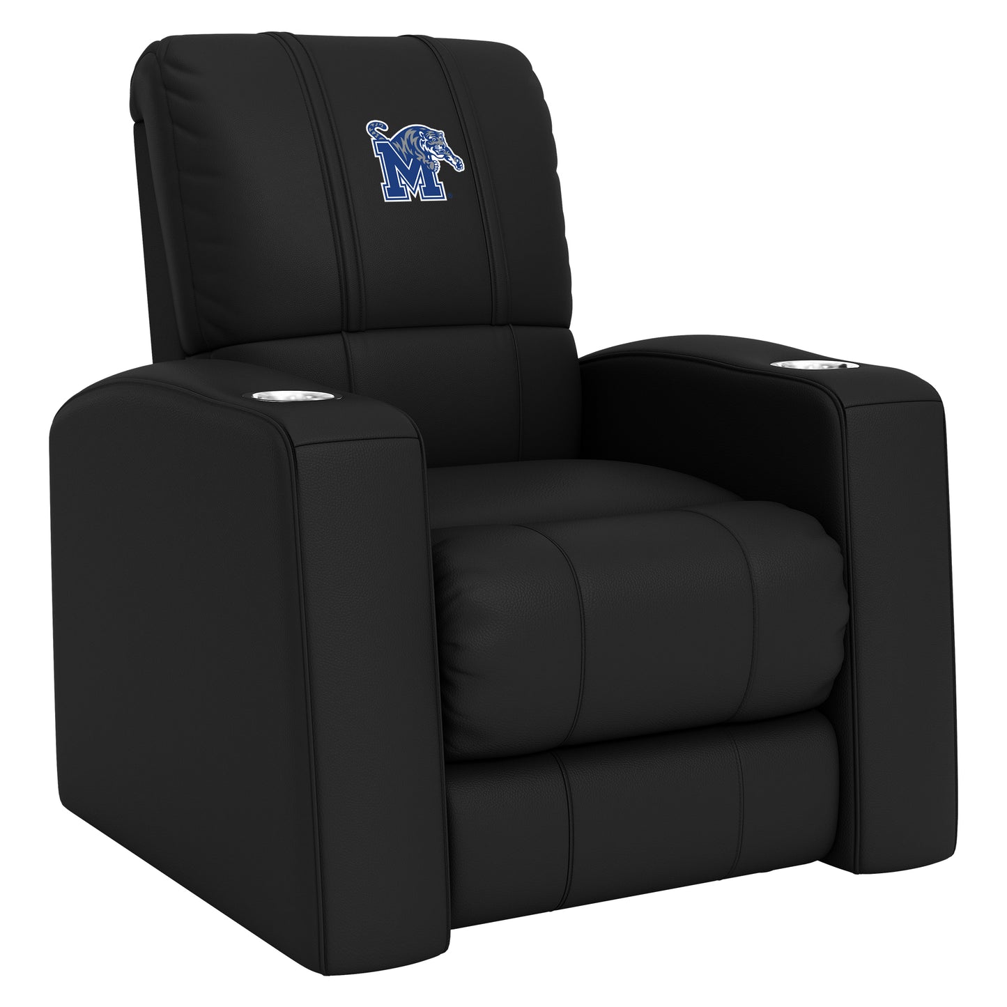 Relax Home Theater Recliner with Memphis Tigers Primary Logo